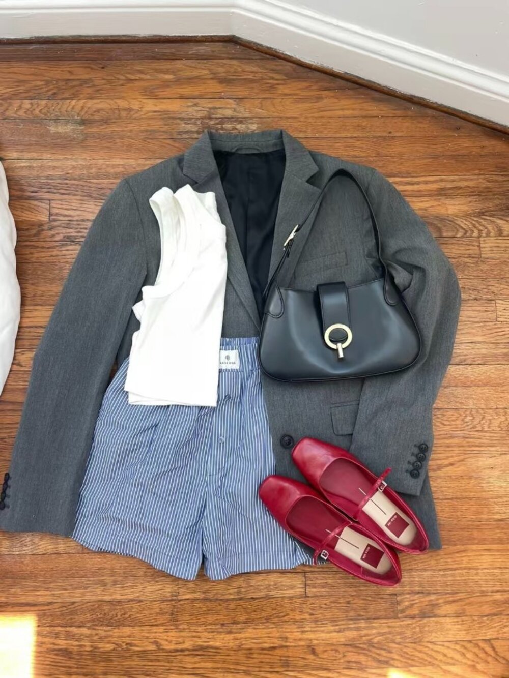 Oversized Grey Blazer
